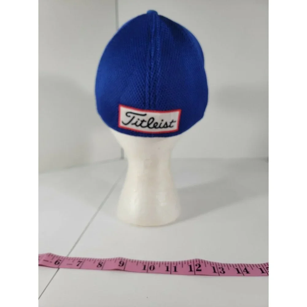 TITLEIST FootJoy Pro V1 Golf‎ Tour Baseball Hat Cap Fiitted Medium Large Blue